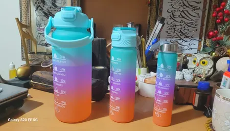 قمقمه مدل سه قلو گنجایش 2 لیتر بسته 3 عددی