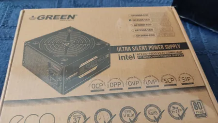 منبع تغذیه کامپیوتر گرین مدل GP450A-ECO Rev3.1