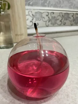 شمع مایا هوم مدل شیشه ای کد L