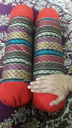 بالش طرح سنتی مدل Ms 60 بسته ۲ عددی