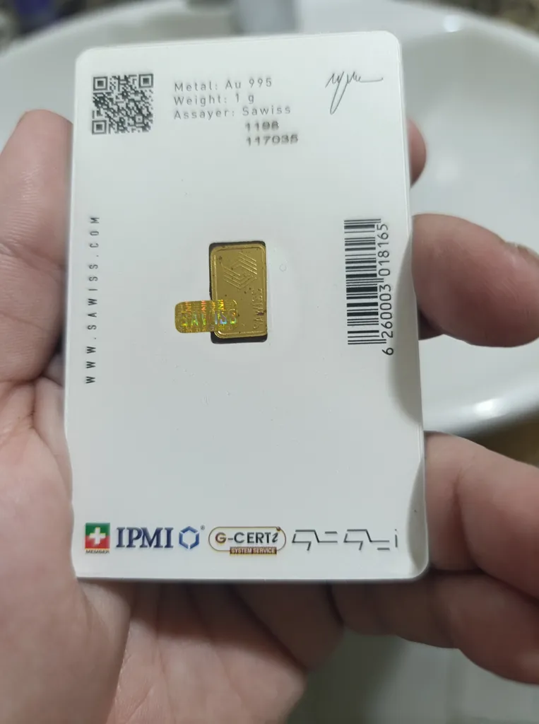 شمش طلا 24 عیار زیوتو مدل D-Au-p1