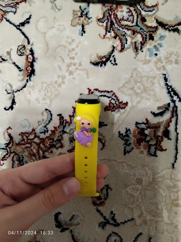 ساعت مچی دیجیتال بچه‌گانه طرح عروسکی کد 7