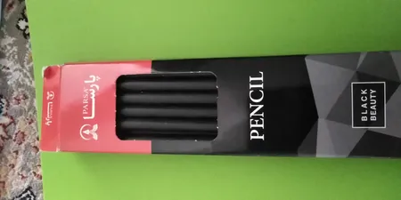 مداد مشکی پارسا کد 12 بسته 12 عددی