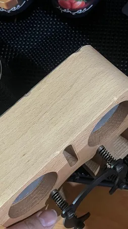 استند پرتافیتلر باریستا اسپیس مدل چوبی کد 51