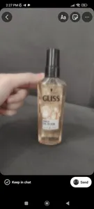 تجریه خرید روغن مو گلیس مدل Daily Oil حاوی روغن آرگان و ویتامین ای حجم 75 میلی لیتر