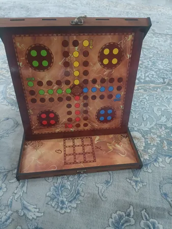 بازی فکری شطرنج و منچ مدل فروردین بسته 9 عددی