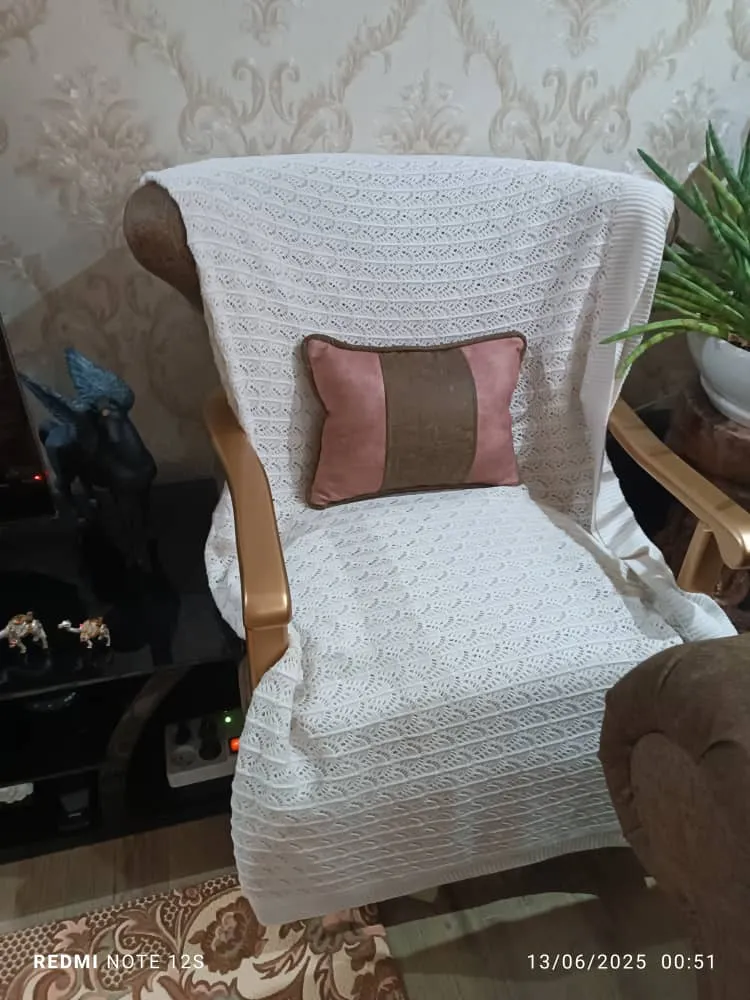 شال مبل و تخت مدل طاووس سایز 180×150 سانتی متر