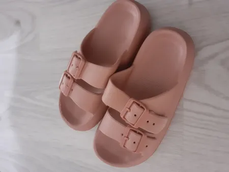 دمپایی مدل دوبنده سگک دار کاسپین کد 1361-KLB