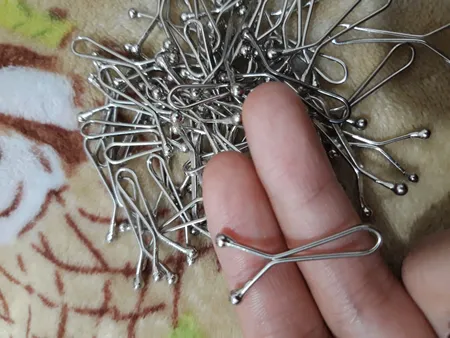 گیره روسری زنانه کد 335 مجموعه 60 عددی