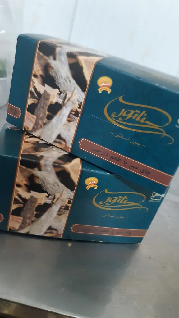 چای سبز دارچین کیسه ای سناتور بسته 25 عددی