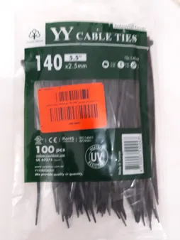 بست کمربندی وای وای مدل TSL-140-M سایز 2.5×140 میلیمتر