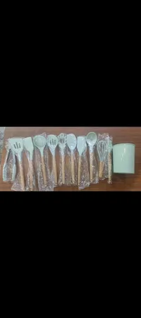 سرویس کفگیر و ملاقه 12 پارچه مدل کیچن ست کد UNT45