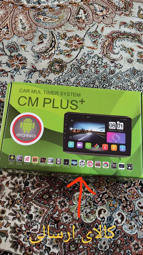 مانیتور خودرو راک مدل اندروید(4+64) مناسب برای رانا