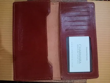 کیف پول چرم آرا کد 001
