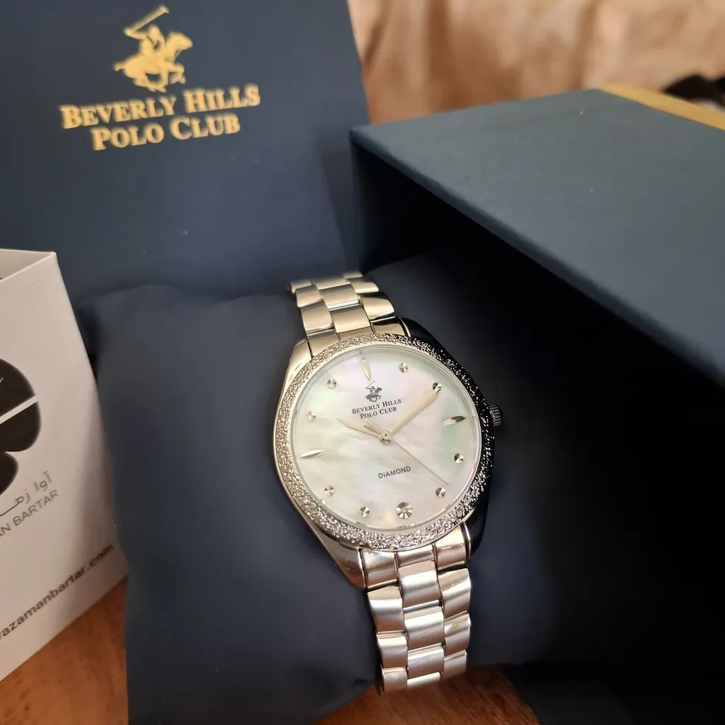 ساعت مچی عقربه ای زنانه بورلی هیلز پولو کلاب مدل BP3564C.320