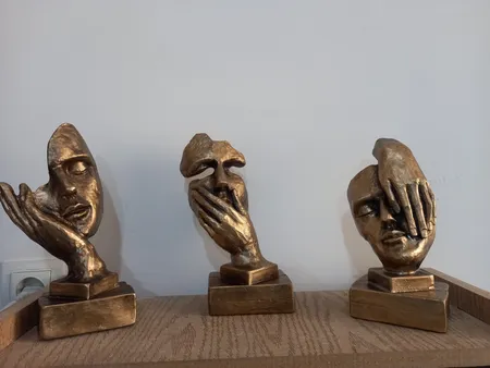 مجسمه مدل 3223 بسته 3 عددی