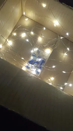 ریسه ال ای دی سحاب کد مفتولی به طول 5 متر