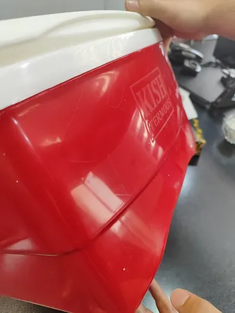 یخدان سفری کیش ترموس مدل 002 گنجایش 11 لیتر