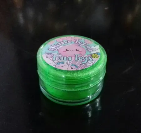 پودر رنگ اسلایم تپلی مدل GreeBl