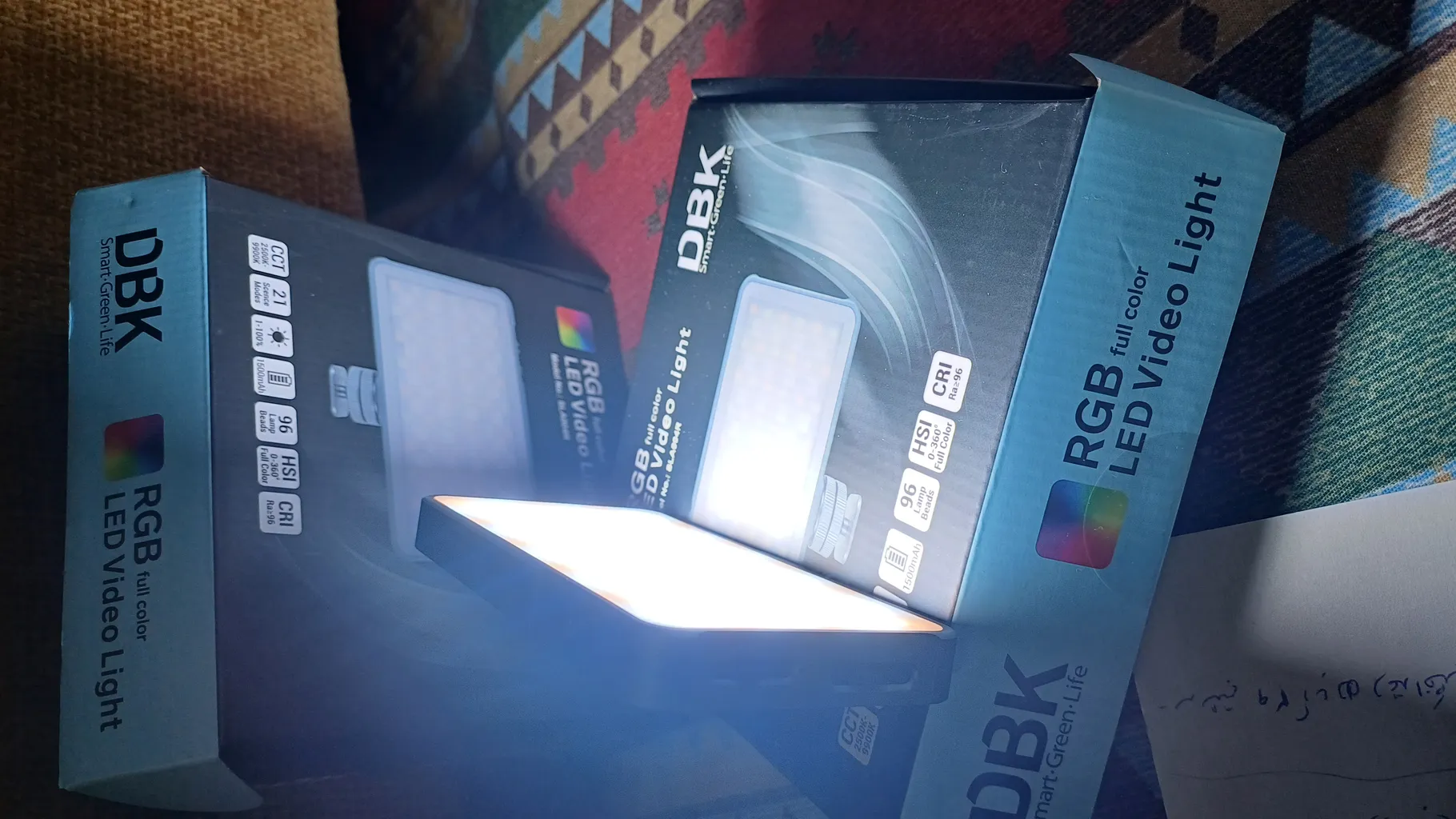 نور ثابت اس ام دی دی بی کی مدل DBK SLA004R RGB