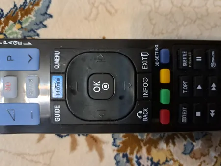 ریموت کنترل همه کاره مدل RML930 مخصوص تلویزیون های ال جی