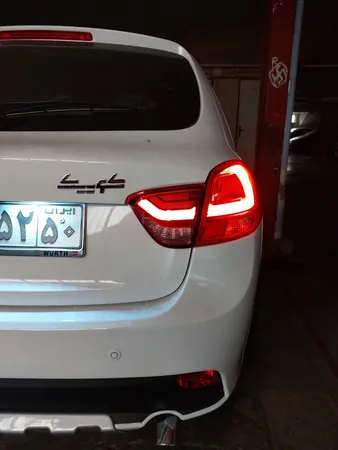 چراغ خطر عقب نورگستر مدل پلاس مناسب برای کوئیک بسته 2 عددی