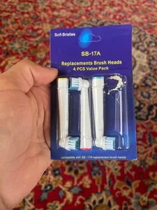 تجریه خرید سری یدک مسواک برقی مدل EB17s بسته 4 عددی