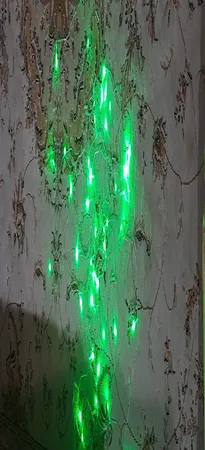 ریسه ال ای دی مدل سوزنی طرح پر طول 10 متری