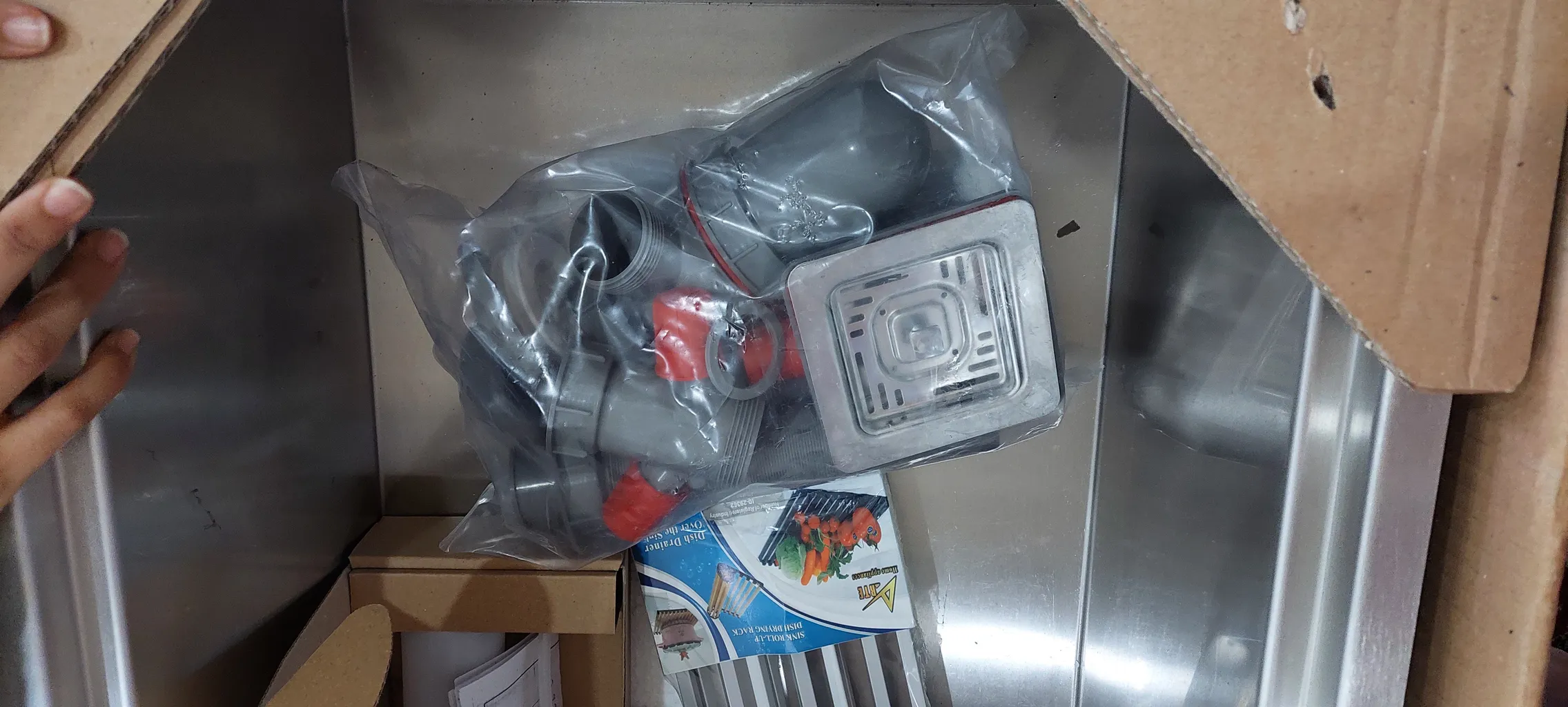 سینک ظرفشویی استیل کن مدل cn74 توکار