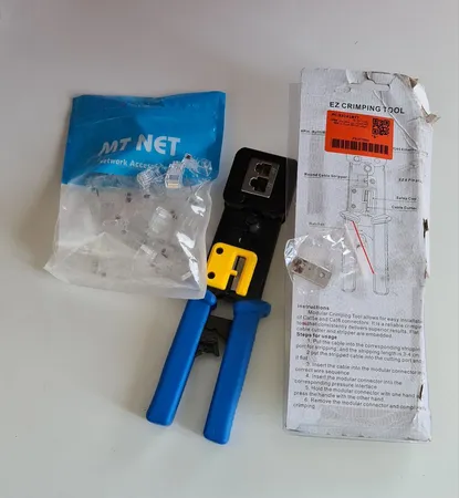 آچار سوکت زن شبکه مدل OPEN END به همراه 50 عدد سوکت