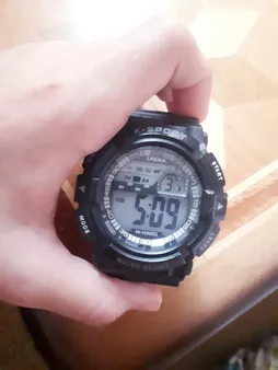 ساعت مچی دیجیتال مردانه لاسیکا مدل W-F9091