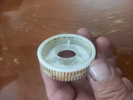 چرخ دنده شیشه بالابر خودرو مدل QP-2200051 مناسب برای ام وی ام