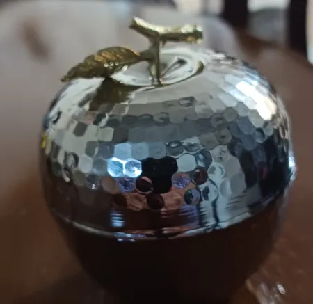 قندان مسی مس زنجان مدل اپل کد 008