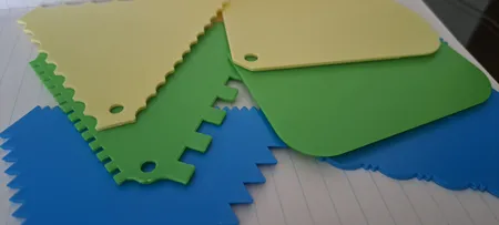 ابزار تزیین کیک مدل Mhr-350 مجموعه 6 عددی