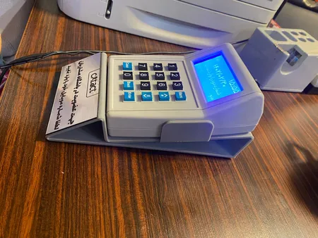 دستگاه ذخیره ساز شماره تماس مشتریان کانتکت مدل P70 به همراه پایه دیواری