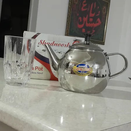 کتری استیل ضخیم حجم 2 لیتر جار