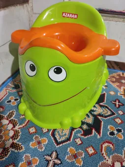 توالت فرنگی کودک آذران مدل قورباغه