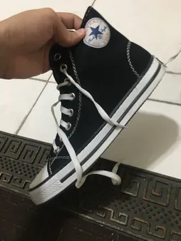 کفش راحتی مدل آل استار ساقدار رنگ مشکی