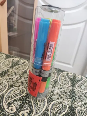 ماژیک علامت گذار پلیکان مدل neox بسته 5 عددی