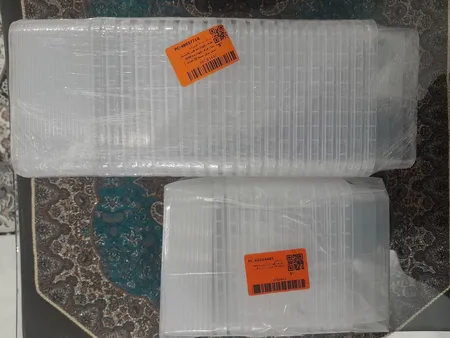 ظرف نگهدارنده طب پلاستیک مدل ظرف نگهدارنده 2000 سی سی بسته 20 عددی