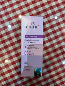 تجریه خرید کرم دور چشم بالای 40سال سینره حجم 30 میلی لیتر