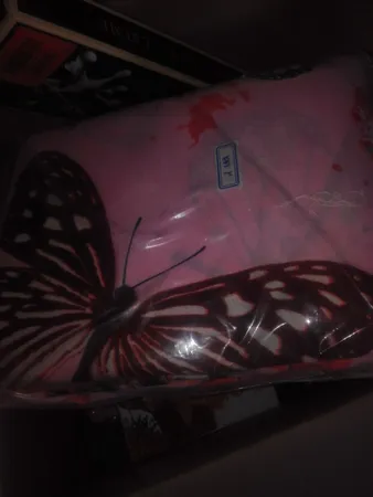 پارچه ملحفه کوکو جم مدل پروانه