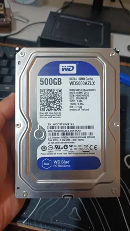 هارددیسک اینترنال وسترن دیجیتال مدل Blue WD5000AZLX ظرفیت 500 گیگابایت