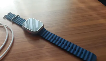 ساعت هوشمند اپل مدل Ultra 2 Titanium Case Ocean Band 49mm