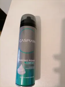 تجریه خرید فوم اصلاح کاسپین مدل کامفورت مناسب پوست های معمولی حجم 200 میلی لیتر