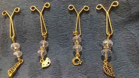 گیره روسری زنانه مدل 2020110 مجموعه 6 عددی