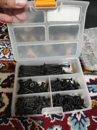 پیچ ام دی اف مدل MTSN-MDF-250 مجموعه 250 عددی