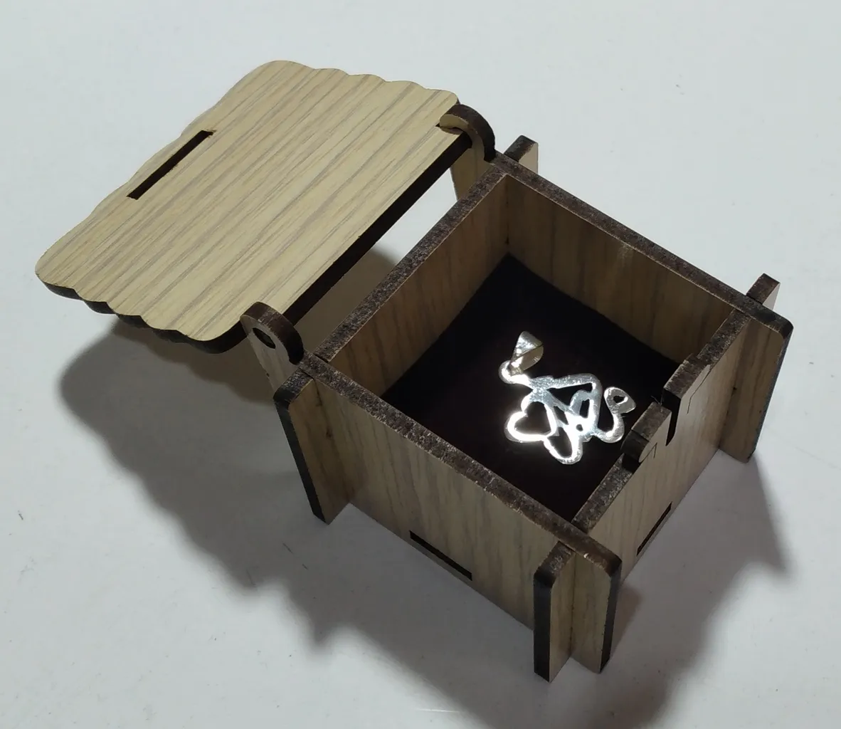 آویز گردنبند نقره زنانه مدل نوشته مادر دست ساز