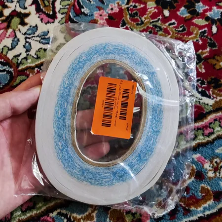 چسب دوطرفه تاپ تیپ مدل 50 عرض 0.5 سانتی متر