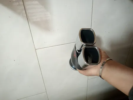 سر اگزوز مدل J.S دولول چهار گوش